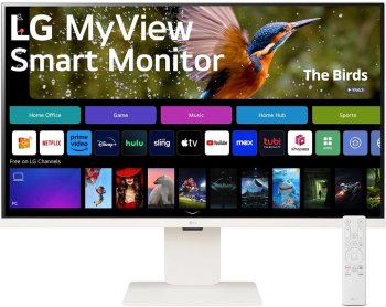 Монитор 31.5" LG 32SR83U-W IPS 3840x2160, 60 Гц, 5 мс, 16:9, 400 кд/м2, 2хHDMI, 1хUSB-C, 3хUSB, белый