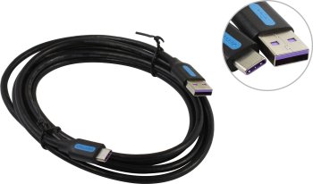 Кабель Vention <CORBH> USB 2.0 AM-->USB-C 2м
