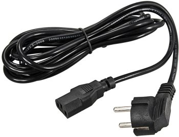 Кабель питания Rexant 11-1122 C13-Schuko проводник.:3x0.75мм2 3м 220В 6А (упак.:1шт) черный