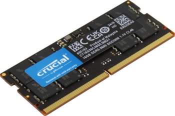 Оперативная память для ноутбуков Crucial <CT16G56C46S5> DDR5 SODIMM 16Gb <PC5-44800> CL46 (for NoteBook)