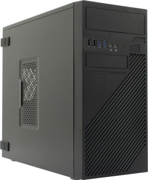 Корпус Minitower INWIN EFS712BL <Black> MicroATX 600W (24+2x4+6пин)
