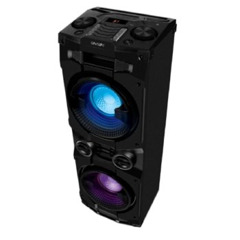 Мобильная аудиосистема АС PS-1500, черный (500 Вт, Bluetooth, FM, USB, LED-дисплей, ~230В)