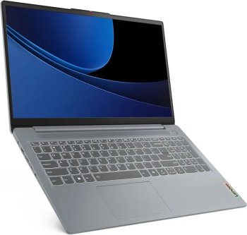 Ноутбук Lenovo IdeaPad Slim 3 15IRU9 15.60", Intel Core 7 150U, RAM 16 ГБ, SSD 1024 ГБ, Intel Graphics, Без системы, (83E6002XRK), серебристый, Русска