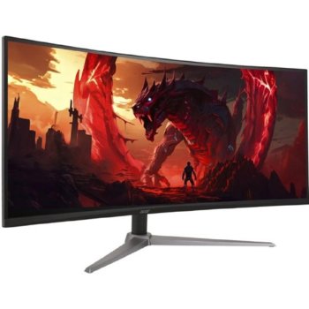 Монитор Acer ED340CUHbmiipx 34'', ZeroFrame, Curved 1500R Black, 21:9, VA, 3440x1440, 1 / 5ms, 250cd, 100Hz, 2xHDMI(2.0) + 1xDP(1.4) + Audio out, Spea