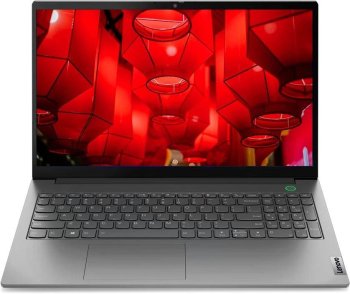 Ноутбук Lenovo Thinkbook 15 G4 IAP Core i7 1255U 8Gb SSD512Gb Intel Iris Xe graphics 15.6" TN FHD (1920x1080) Windows 11 Professional grey WiFi BT Cam