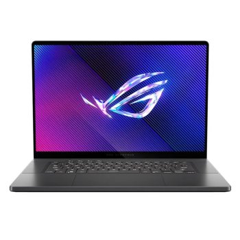Ноутбук Asus Zephyrus G16 GU605MU-QR055 16", Intel Core Ultra 7 155H, RAM 16 ГБ, SSD 512 ГБ, NVIDIA GeForce RTX 4050 для ноутбуков (6 Гб), Без