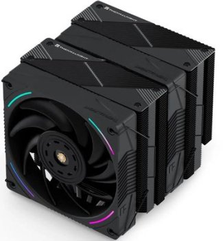 Вентилятор Thermalright Phantom Spirit 120 EVO ARGB Soc-AM5/AM4/1151/1200/1700 черный 4-pin 25.6dB Al+Cu 765gr Ret (PS120-EVO)