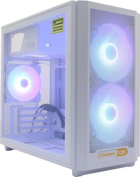 Корпус Miditower GameMax <F36 WH> mATX без БП
