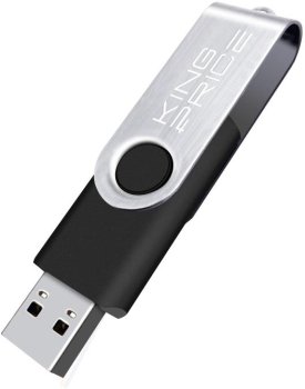 Накопитель USB KingPrice 64GB KPFD2 KPFD2A064ABK USB2.0 черный