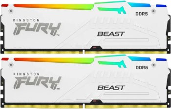 Оперативная память Kingston Fury Fury Beast DDR5 6000 МГц 2x16 ГБ (KF560C30BWEAK2-32)