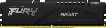 Оперативная память Kingston Fury Fury Beast DDR5 6400 МГц 1x32 ГБ (KF564C32BBE-32)