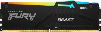 Оперативная память Kingston Fury Fury Beast DDR5 6000 МГц 1x16 ГБ (KF560C36BBE2A-16)