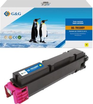 Картридж G&G GG-TK5380Y TK-5380Y желтый (10000стр.) для Kyocera ECOSYS PA4000cx/MA4000cifx