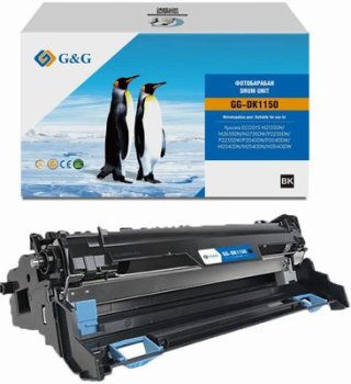 Драм-картридж совместимый G&G GG-DK1150 DK-1150 черный ч/б:100000стр. для ECOSYS M2135DN/M2635DN/M2735DW/P2235DN/P2235DW/P2040DN/P2040DW/M2040DN/M2540