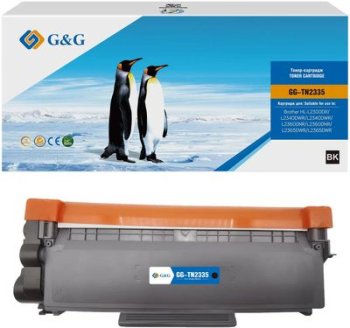 Картридж G&G GG-TN2335 TN2335 черный (1200стр.) для Brother HL-L2300DR/L2340DWR/L2340DWR/L2360DNR/L2360DNR/L2365DWR/L2365DWR