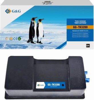 Картридж G&G GG-TK3200 TK-3200 черный (40000стр.) для Kyocera ECOSYS P3260dn/M3860idn/M3860idnf