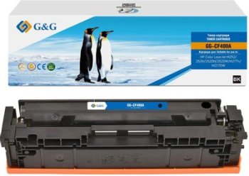 Картридж G&G GG-CF400A CF400A черный (1500стр.) для HP CLJ M252/252N/252DN/252DW/M277n/M277DW