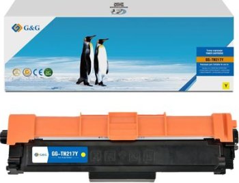 Картридж G&G GG-TN217Y TN-217Y желтый (2300стр.) для Brother HL-L3210CW/L3230CDN/L3230CDW/L3270CDW;DCP-L3550CDW/L3551CDW;MFC-L3750CDW/L3770CD