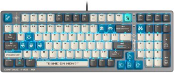 Клавиатура A4Tech Bloody S98 Pixels Blue механическая проводная USB серый/бежевый (S98)