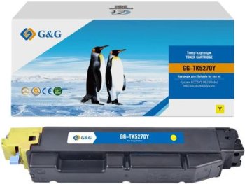 Картридж G&G GG-TK-5270Y TK5270Y желтый (6000стр.) для Kyocera ECOSYS P6230cdn/M6230cidn/M6630cidn