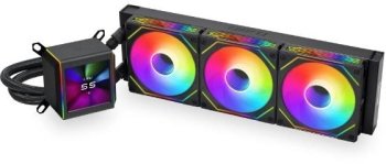 Система водяного охлаждения Lian-Li Galahad II LCD 360 SL-INF ARGB Soc-AM5/AM4/1151/1200/1700 черный Al+Cu LCD Ret (G89.GA2ALCD36INB.00)