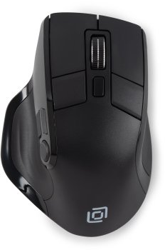 Мышь беспроводная Оклик 502MW черный, 2400 dpi, USB, Bluetooth/Радио, кнопки - 9