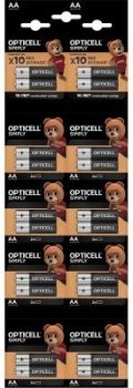 Батарейка Opticell Simply AA отрывной блистер AA (2шт) блистер