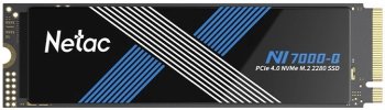 Твердотельный накопитель (SSD) Netac 2Tb M.2 2280 NV7000Q, PCI-E 4.0 x4, 3D NAND, 7100/6200MBs, NVMe 1.4, 1280TBW, с радиатором