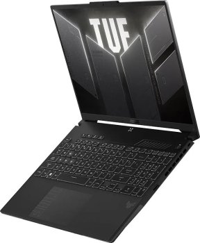 Ноутбук Asus TUF Gaming F16 16", Intel Core i7-13650HX, 16 ГБ, SSD 1024 ГБ, NVIDIA GeForce RTX 4060 (8 Гб), Без ОС, (90NR0HV6-M008D0), серый