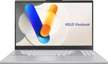 Ноутбук Asus Vivobook Pro 15 OLED 15.6", Intel Core Ultra 7 155H, 24 ГБ, SSD 1024 ГБ, GeForce RTX 4060 (8 Гб), Без ОС, (90NB12Y3-M004F0), серый, Русск