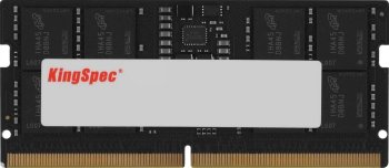 Оперативная память для ноутбуков DDR5 16GB 5200MHz Kingspec KS5200D5N11016G RTL PC5-41600 CL40 SO-DIMM 288-pin 1.1В single rank Ret