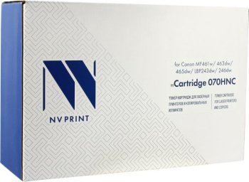 Картридж NV-Print 070HNC для Canon MF461w/463dw/465dw LBP243dw/246dw