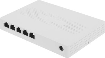 Коммутатор Tenda SM105 неуправляемый, 5 портов, 5x2,5Гбит/с, настольный, пластиковый корпус