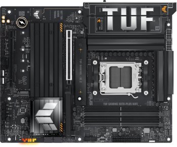 Материнская плата ASUS TUF GAMING X870-PLUS WIFI SocketAM5 AMD X870 4xDDR5 ATX AC`97 8ch(7.1) 2.5Gg RAID+HDMI