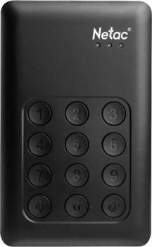 Внешний жесткий диск Netac 2 ТБ (NT05K390K-002T-30BK), черный