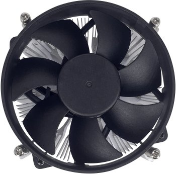 Вентилятор Digma D-CPC110-PWM3 92x92x25mm Soc-1200/1150/1151/1155 черный 4-pin 25dB Al+Cu 110W Ret