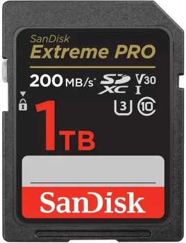 Карта памяти SANDISK SDXC 1TB UHS-I SDSDXXD-1T00-GN4IN