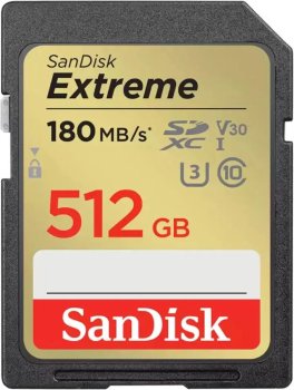 Карта памяти SANDISK SDXC 512GB UHS-1 SDSDXVV-512G-GNCIN