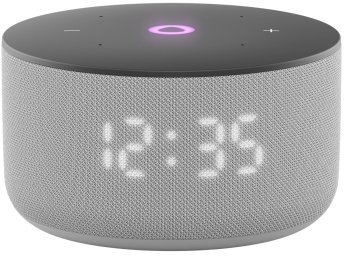 Колонка с голосовым помощником Yandex Станция Мини 3 Алиса серый 12W 1.0 BT/Wi-Fi (YNDX-00027GRY)