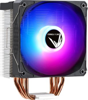 Вентилятор Formula Ice Burg Plus ARPW 4P ARGB Soc-AM5/AM4/1151/1200/1700 черный 4-pin 17-34dB Al+Cu 200W Ret