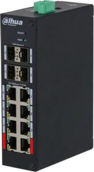Коммутатор Dahua DH-HS4412-8ET-120 управляемый