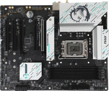 Материнская плата MSI B760 GAMING PLUS WIFI DDR4 (RTL) LGA1700 <B760> 5xPCI-E HDMI+DP 2.5GbLAN+WiFi+BT SATA ATX 4DDR4