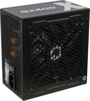 Блок питания GameMax <GX600 WIRED> GOLD 600W ATX (24+2x4+2x6/8пин)