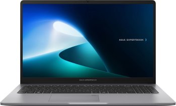 Ноутбук Asus ExpertBook P1 P1503CVA-S70349 Core i3 1315U 8Gb SSD512Gb Intel UHD Graphics 15.6" IPS FHD (1920x1080) noOS grey WiFi BT Cam (90NX0881-M00