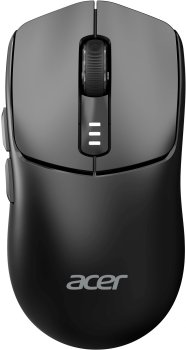 Мышь беспроводная Acer OMR312 черный оптическая 3200dpi BT/Radio USB 5but (ZL.MCECC.035)