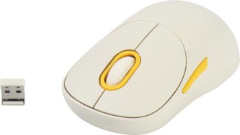 Мышь беспроводная Xiaomi Wireless Mouse 3 белый оптическая 1200dpi silent BT/Radio для ноутбука (BHR8912GL)
