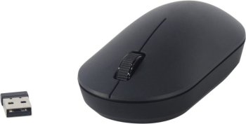 Мышь беспроводная Xiaomi Wireless Mouse Lite 2 черный оптическая 1000dpi USB для ноутбука (BHR8916GL)