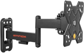 Кронштейн для телевизора Arm Media MARS-6 черный 10"-32" макс.25кг настенный поворотно-выдвижной и наклонный