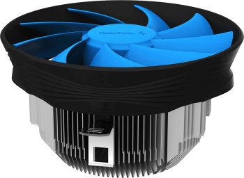 Вентилятор Deepcool Archer Bigpro V2 Soc-AM5/AM4/1200/1700/1851 черный/синий 4-pin 24.5-29.7dB Al+Cu 125W 380gr Ret (G-U-ARCHER-ARNN