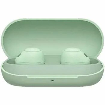 Наушники с микрофоном Sony WF-C700N, зеленые